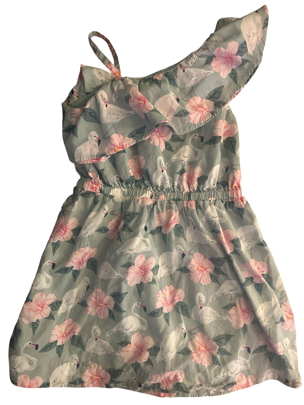 4T Janie & Jack Swan Romper